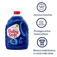 Lava Roupas Baby Soft Maxx Azul 3L: Limpeza Imbatível - imagem 2