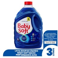 Lava Roupas Baby Soft Azul 3L: Limpeza Imbatível! - imagem 2