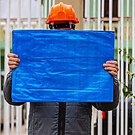 Lona Azul 3x3m Reforçada: Proteção Imbatível! - imagem 2