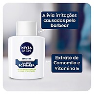 NIVEA MEN Pós Barba Sensitive: Alívio Imediato! - imagem 2
