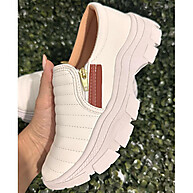 Tênis Feminino Slip On Casual com Zíper e Envio Imediato - imagem 1