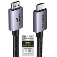 Cabo HDMI 2.1 UGREEN 8K 48Gbps: Imersão Total em 8K, 4K@240Hz e Som Dolby Atmos - imagem 1