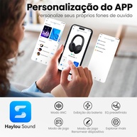 Haylou S30 Pro: Fone ANC Bluetooth 5.4 Imersivo - imagem 2