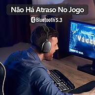 H'maston SN-13: Fone Gamer Bluetooth Imersivo - imagem 2