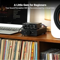 Fosi Audio Q4: Amplificador Mini DAC USB 24 bits 192 KHz para Áudio Imersivo - imagem 3