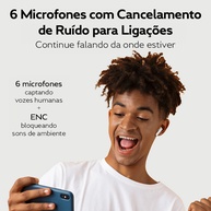 QCY HT05: Fones ANC com Som Imersivo - imagem 2