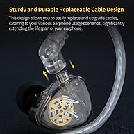 KZ Merga: Fones HiFi com Som Imersivo - imagem 2