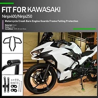 Protetor de Motor Ninja 400/250 (2018-2021) - Gaiola de Acrobacias e Barra de Impacto - imagem 5