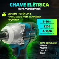 Chave de Impacto 21V 1500mAh: Potência e Versatilidade para Seus Projetos! - imagem 4