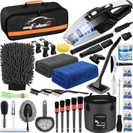 Kit Completo de Limpeza Automotiva AUTODECO: 41 Peças para Detalhes Impecáveis - imagem 1