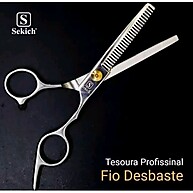 Tesoura Desfiadeira Profissional: Cortes Impecáveis! - imagem 1