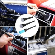 MotiveTech: Kit 3 Escovas Detalhamento Automotivo - Interior e Exterior Impecáveis - imagem 3