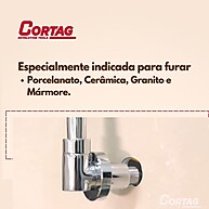 Serra Copo Diamantada 6mm: Furos Impecáveis! - imagem 2