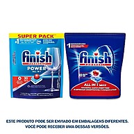 Finish Powerball: 90 Tabletes para Louças Impecáveis - imagem 2