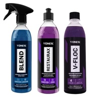 Kit Automotivo Vonixx Completo: V-Floc, Restaurax e Blend para Brilho e Proteção Impecáveis - imagem 2