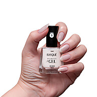 Risqué Diamond Gel Chá Branco: Unhas Impecáveis! - imagem 2