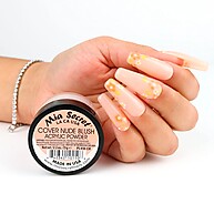 Pó Acrílico Cover Nude Mia Secrets: Unhas Impecáveis! - imagem 2