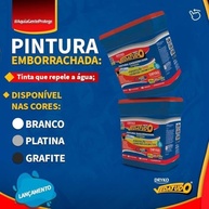 Tinta Emborrachada Vedatudo Branco 4kg: Proteção e Acabamento Impecável! - imagem 5