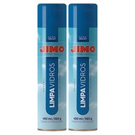 Jimo Limpa Vidros Acrílicos Cristais Espuma 400ml - 2 Unidades | Limpeza Impecável e Brilho Cristalino - imagem 1