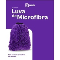 Luva de Microfibra ZACS: Lavagem Automotiva Impecável Sem Riscos - imagem 2
