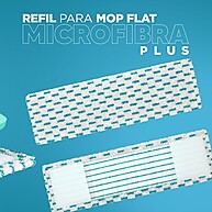 Refil Mop Flat Plus: Limpeza Impecável! - imagem 2