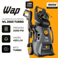 Lavadora de Alta Pressão WAP Turbo: Limpeza Impecável - imagem 2