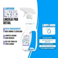 Limpador de Vidros Lincoln Crystal Clear 500ml: Brilho Impecável e Sem Manchas - imagem 3