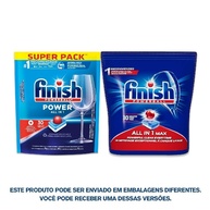 Finish: 90 Tabletes para Lava Louças Impecável - imagem 2
