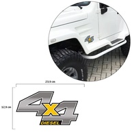 Adesivos Troller 4x4 Diesel: Deixe sua Pick-up Impecável! - imagem 2
