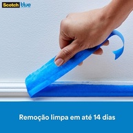 Fita Crepe Blue Tape 3M: Pintura Impecável - imagem 2