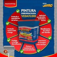 Tinta Emborrachada Vedatudo Branco 4kg: Proteção e Acabamento Impecável! - imagem 4