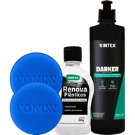 Darker 500ml Vintex: Pneu Pretinho e Revitalizador de Plásticos para um Carro Impecável - imagem 1