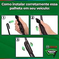 Palhetas Bosch Versa 2011-2019: Visibilidade Impecável - imagem 2