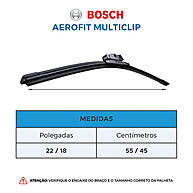 Palhetas Bosch Vectra GT: Visibilidade Impecável! - imagem 2