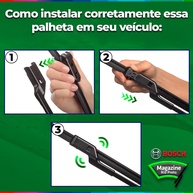 Palhetas Bosch Nivus: Visibilidade Impecável! - imagem 2