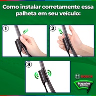 Palhetas Bosch Voyage: Visibilidade Impecável! - imagem 2