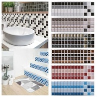 Adesivos de Mosaico Autoadesivos Impermeáveis para Banheiro e Cozinha - 10 Peças - imagem 3