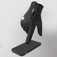 Luvas Térmicas Impermeáveis Touch Screen para Motoqueiro Unissex - Resistentes ao Frio e Chuva - imagem 4