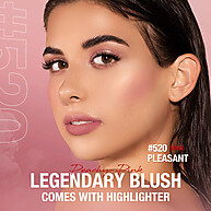 O.TWO.O Makeup Set: Batom e Blush 2 em 1 Impermeável - imagem 2