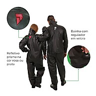 Capa de Chuva Feminina para Moto: 100% Impermeável - imagem 2