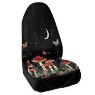 Capa de Assento Impermeável Yewattles Cogumelo Night: Proteção Antiderrapante para Seu Carro - imagem 3