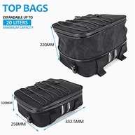 Bolsa Superior Impermeável para Motocicleta BMW - Expansível até 20L - imagem 4