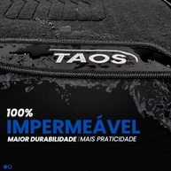 Tapete de Carro Taos 2021-2025: Proteção Total Inteiriço, Antiderrapante e Impermeável - imagem 4