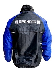 Capa de Chuva Spencer Azul Impermeável para Motoqueiro - Proteção Total! - imagem 5