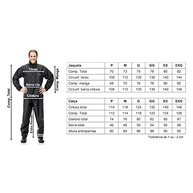 Conjunto Impermeável Nylon Luxo Pantaneiro Preto - Proteção e Conforto Tamanho G - imagem 5