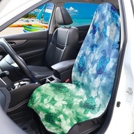 Capa de Assento de Carro Yewattles Tartaruga Marinha: Proteção Impermeável e Estilo Pós-Treino - imagem 3