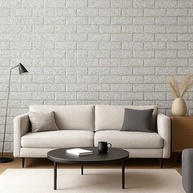 Kit Placas Adesivas Tijolinho 3D - Revestimento Autocolante Impermeável para Decoração de Parede - imagem 3
