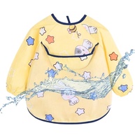 Babador Manga Longa BLW Impermeável Coelhinho - Proteção Dupla para Baby-Led Weaning - imagem 3
