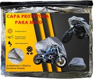Capa Protetora Forrada para Moto 100% Impermeável Anti-UV - Proteção Total (Tamanho G) - imagem 5