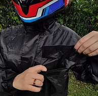 Capa de Chuva Motoqueiro GP Tech Supreme: Impermeável, Leve e Resistente em Nylon - imagem 4